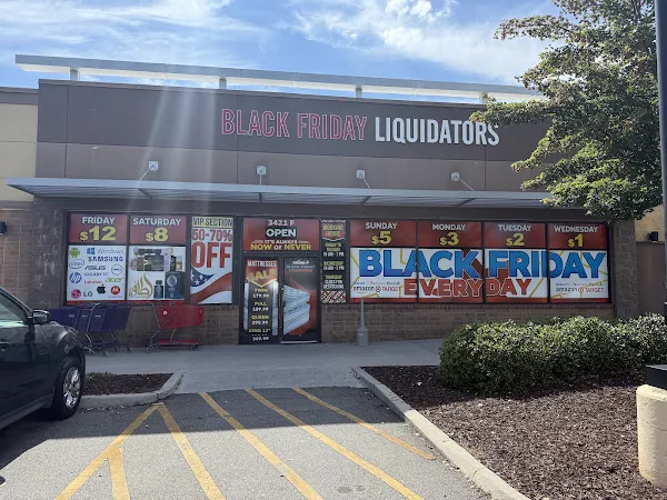 Black Friday Liquidators in Fayetteville, NC storefront